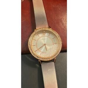 Women's 40mmm Rose Gold Tone Rebirth Watch, Crystal Filled Case